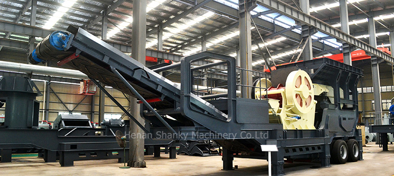 Mobile Jaw Crusher Plant